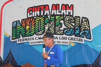 Permata CAI 2024 LDII Gresik Tanamkan 29 Karakter Luhur, Ini Harapan Wanhat DPD LDII Gresik
